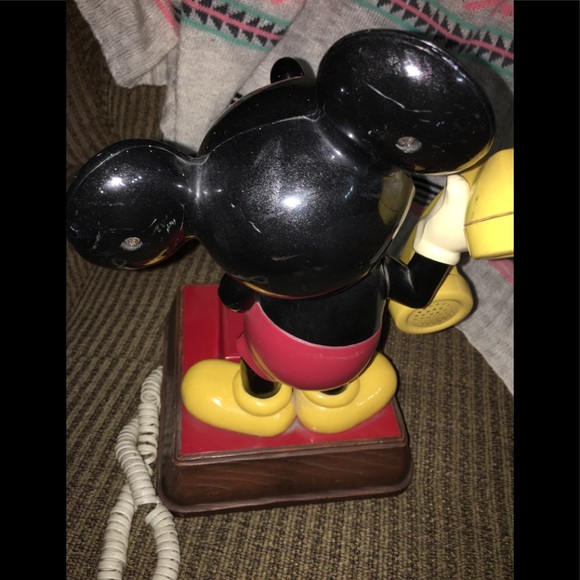Vintage Mickey Mouse Telephone - Picture 5 of 8